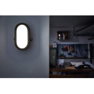 Osram - LED Vonkajšie nástenné svietidlo BULKHEAD 1xLED/6W/230V IP54