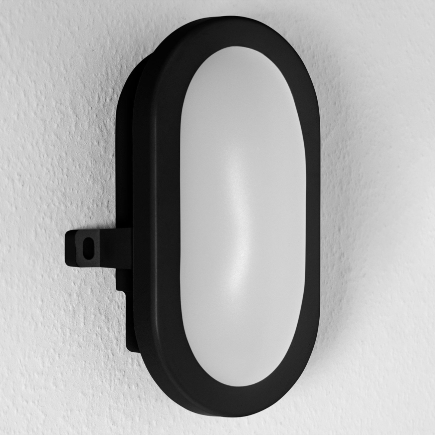 Osram - LED vonkajšie nástenné svietidlo BULKHEAD LED/11W/230V IP54 čierne