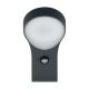 Osram - LED/8W IP44 Vonkajšie nástenné svietidlo so senzorom ENDURA 1xLED/8W/230V