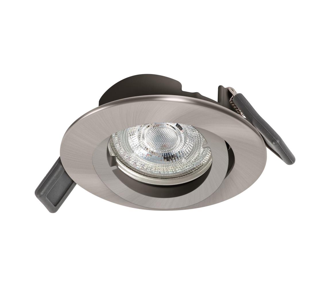 Osram - LED zapustené bodové svietidlo SPOT 1xGU10/4,3W/230V 2700K CRI 90 matný chróm 4099854444548