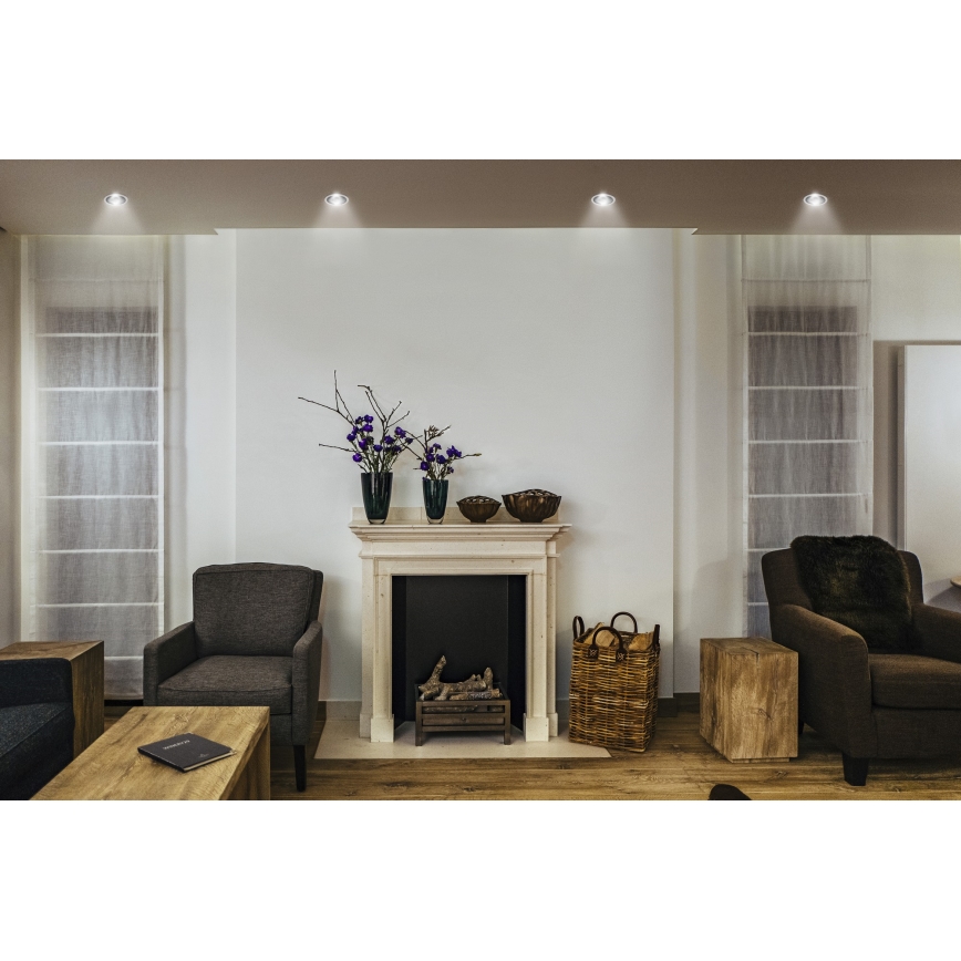 Osram - LED zapustené stropné svietidlo SPOT TWIST LED/5W/230V 4000K pr. 7 cm biela/čierna