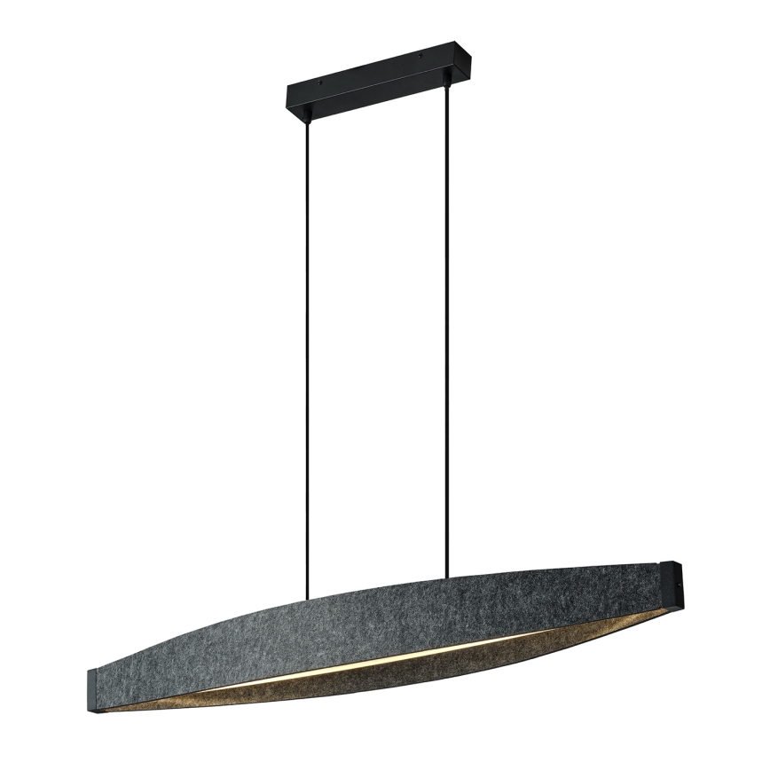 Osram - LED závesný luster na lanku DECOR FLAT LED/23W/230V, sivý