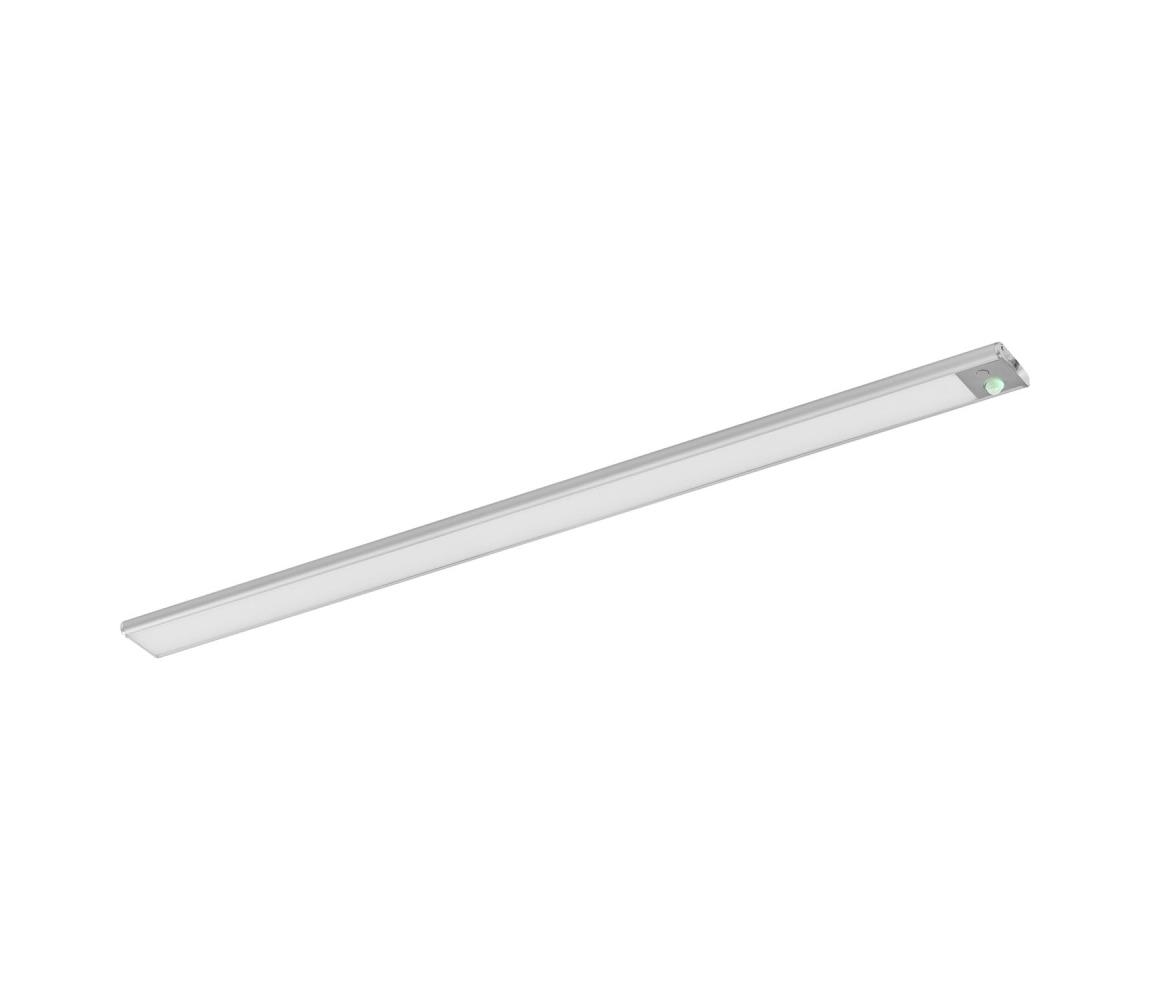 Osram - LINEAR LED podlinkové svietidlo so senzorom 4W/5V 60 cm sivé 4099854462672
