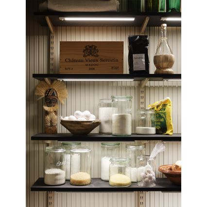 Osram - LED podlinkové svietidlo s pohybovým a súmrakovým senzorom LINEAR LED/4W/3,7V 1500 mAh 3000/4000/6500K 60 cm sivá