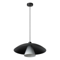 Osram - Luster na lanku DECOR FLYING MUSHROOM 1xE27/25W/230V Ø 50 cm čierna