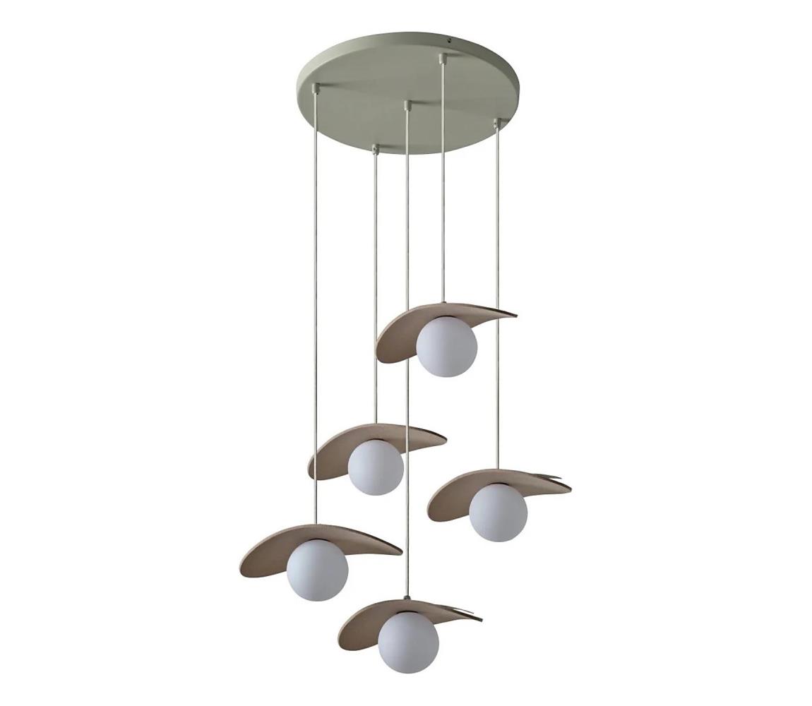Osram - Luster na lanku DECOR PEARL 5xG9/5W/230V béžová 4058075847729