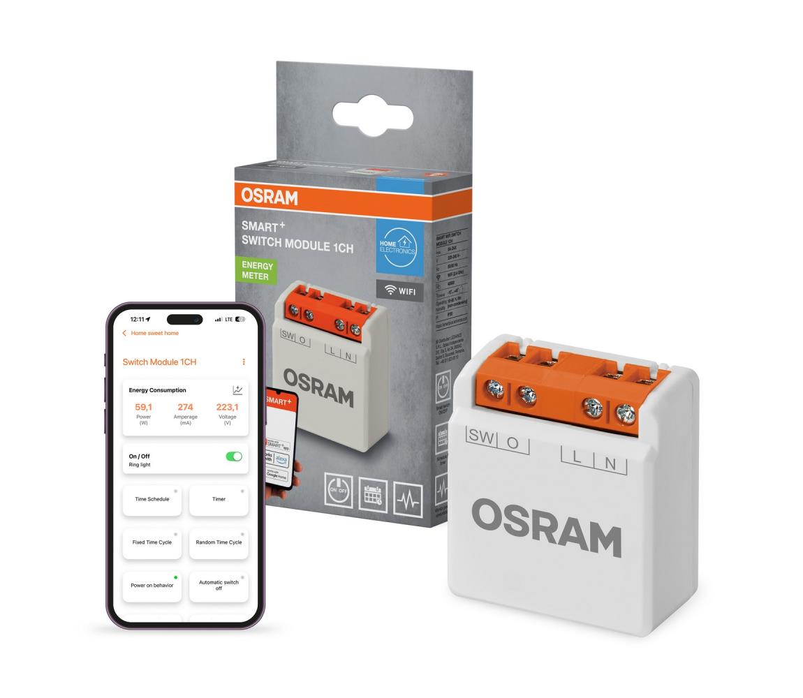 Osram - Modul pre 1-tlačidlový vypínač SMART+ 230V Wi-Fi 4058075849945