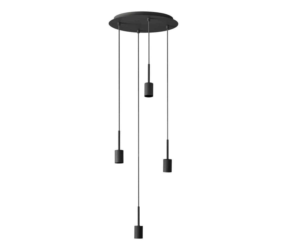 Osram - Napájací kábel NEEDLE PENDANT 4xE27/25W/230V antracit 4058075848481