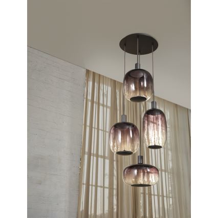 Osram - Napájací kábel NEEDLE PENDANT 4xE27/25W/230V antracit