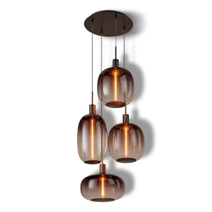 Osram - Napájací kábel NEEDLE PENDANT 4xE27/25W/230V antracit