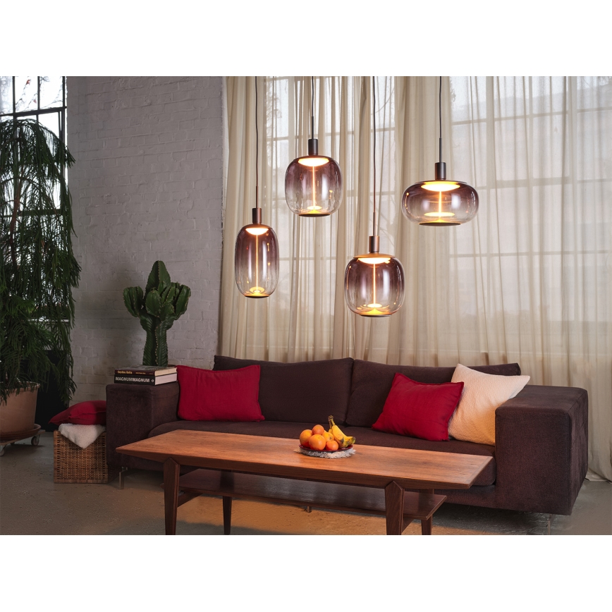 Osram - Napájací kábel NEEDLE PENDANT 4xE27/25W/230V antracit