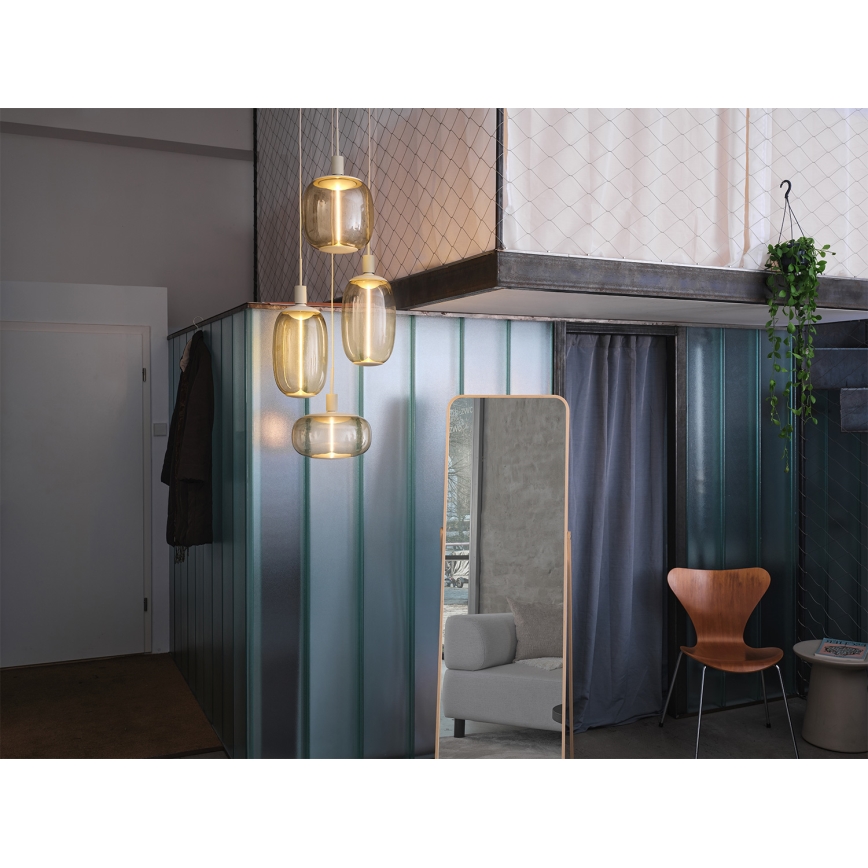 Osram - Napájací kábel NEEDLE PENDANT 4xE27/25W/230V béžový