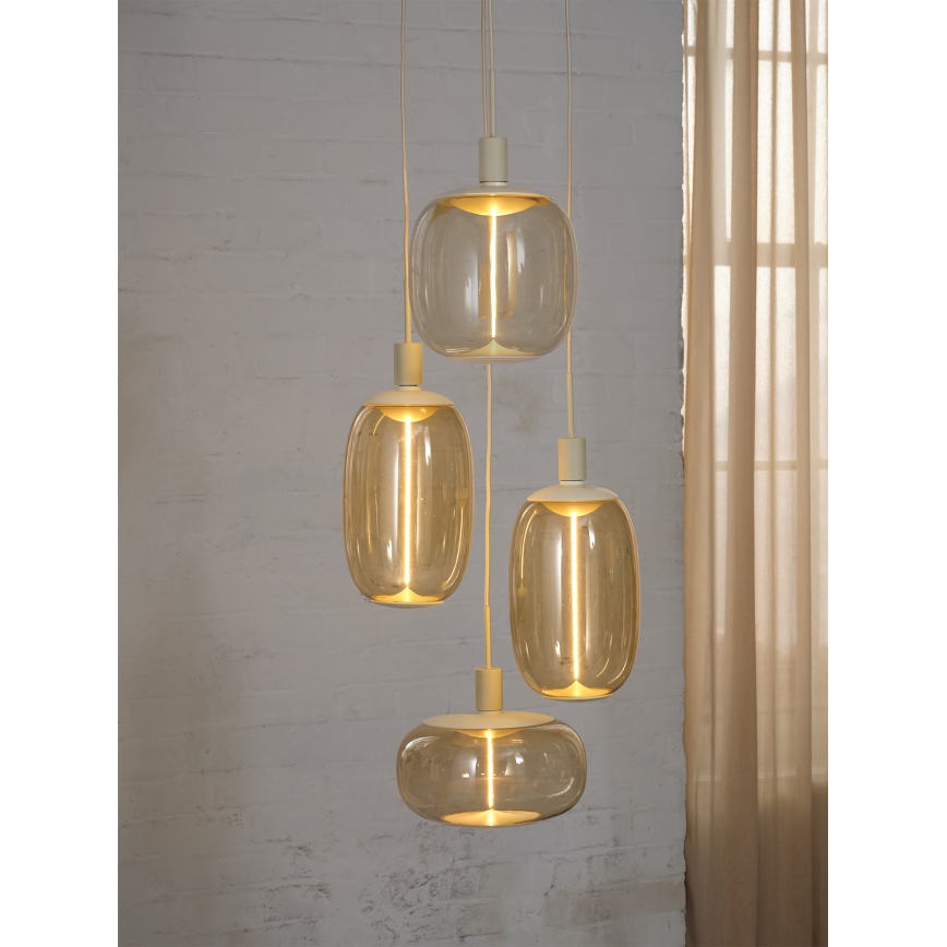 Osram - Napájací kábel NEEDLE PENDANT 4xE27/25W/230V béžový