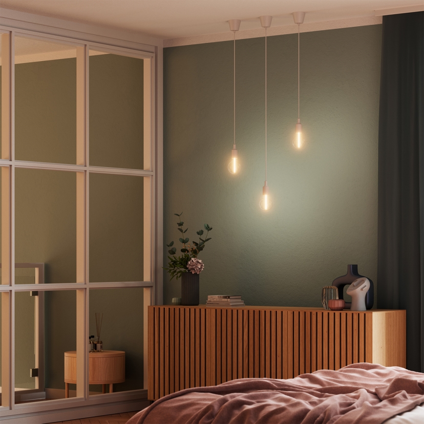 Osram - Napájací kábel PENDULUM BELL 1xE27/15W/230V biela