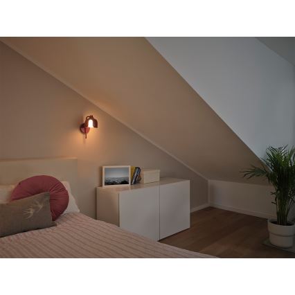 Osram - Nástenné svietidlo DECOR COROLLE 1xG9/20W/230V červené