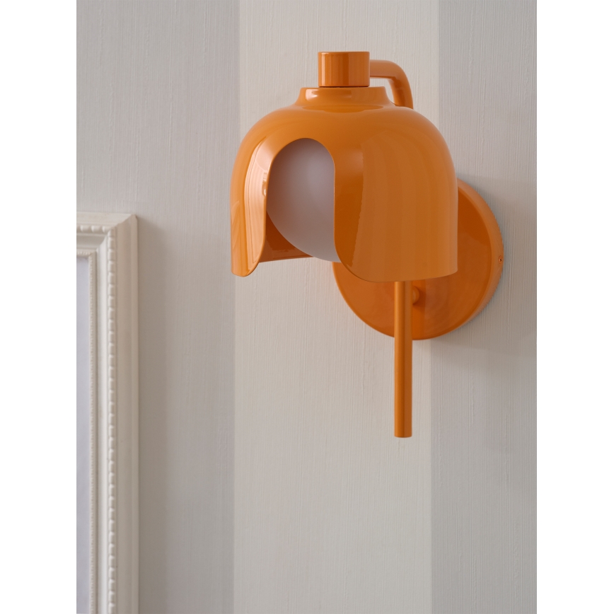 Osram - Nástenné svietidlo DECOR COROLLE 1xG9/20W/230V, oranžové