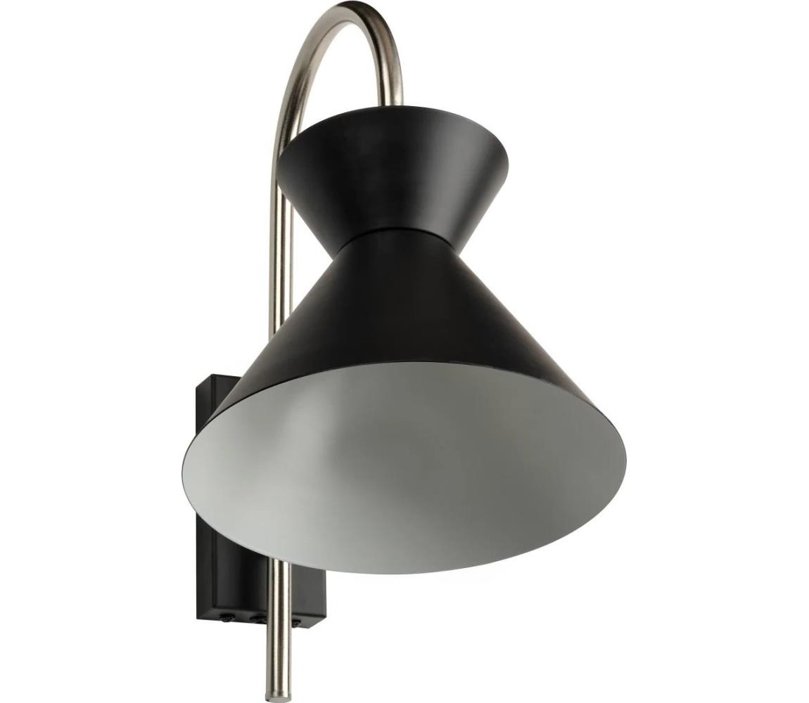 Osram - Nástenné svietidlo DECOR WAIST 1xE27/40W/230V čierne 4058075846784