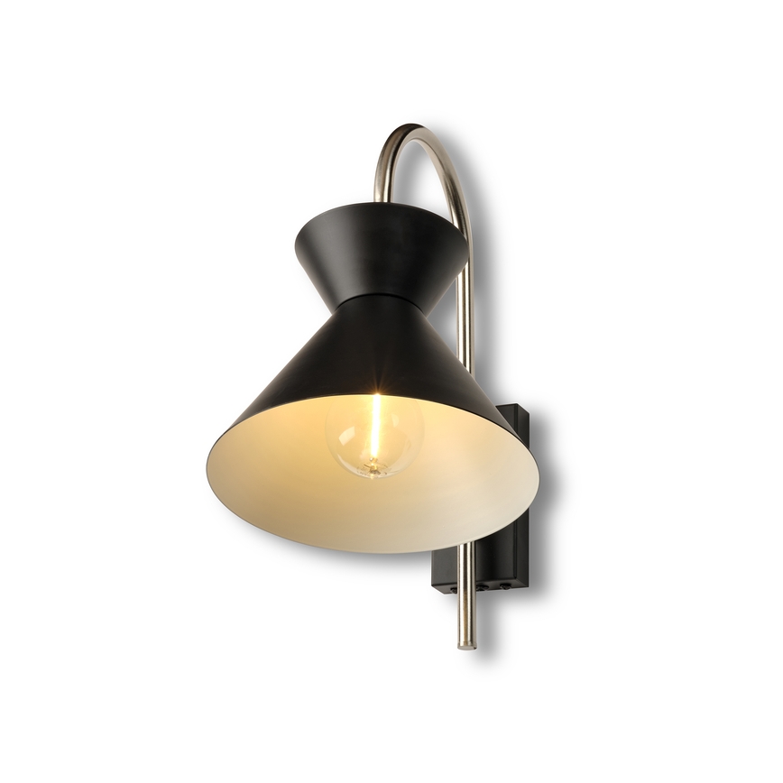 Osram - Nástenné svietidlo DECOR WAIST 1xE27/40W/230V čierne