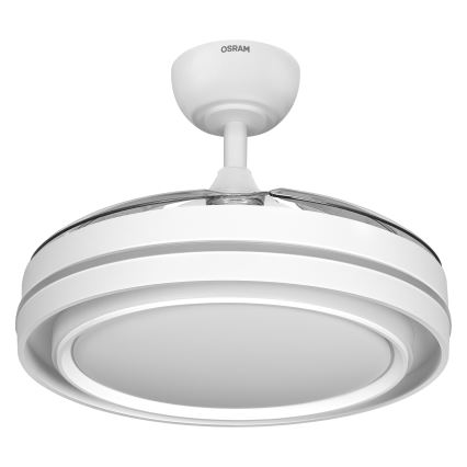 Osram - LED stmievateľné stropné svietidlo s ventilátorom PONIENTE LED/36W/230V 3000/4000/6500K + diaľkové ovládanie