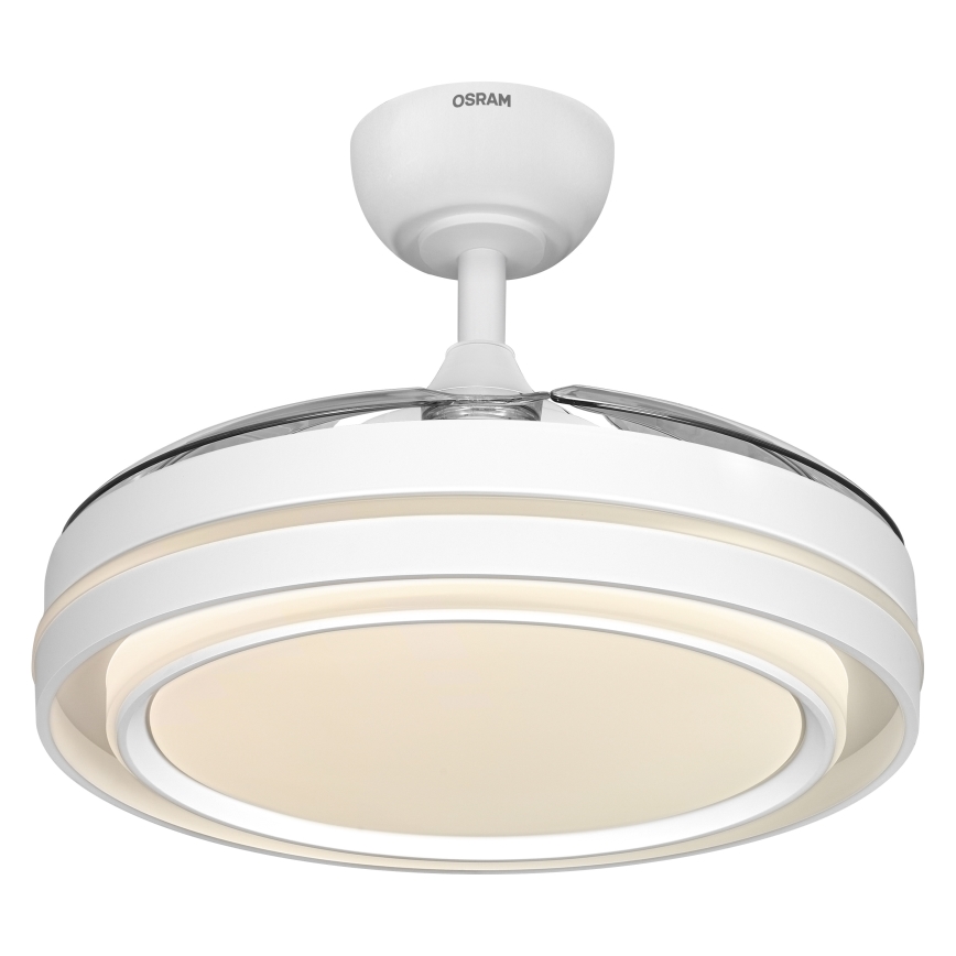 Osram - LED stmievateľné stropné svietidlo s ventilátorom PONIENTE LED/36W/230V 3000/4000/6500K + diaľkové ovládanie
