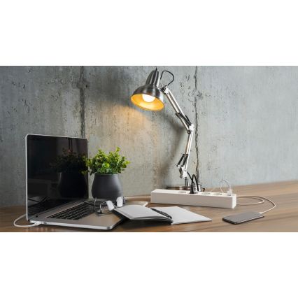 Osram - Predlžovací kábel SMART+ 4Z typ F + 2xUSB-A + 2xUSB-C Wi-Fi