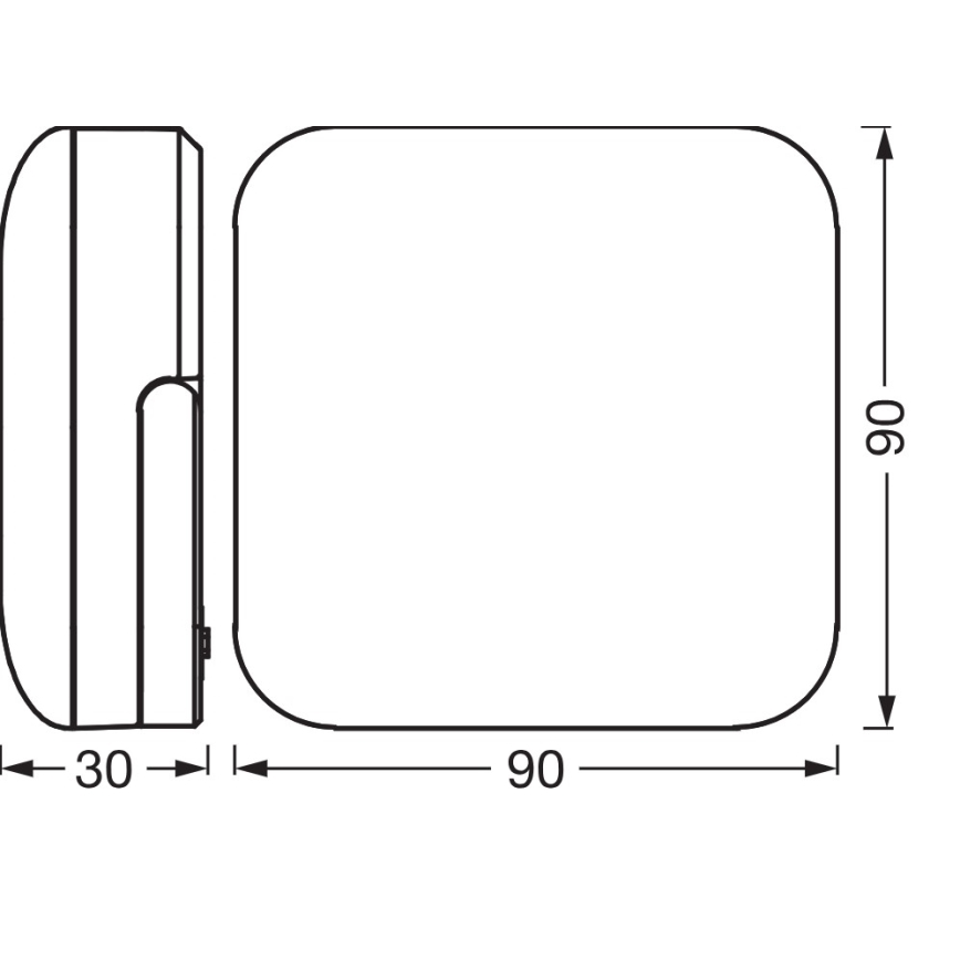 Osram - Prenosné solárne LED svietidlo NIGHTLUX LED/2W/5V IP54 sivé