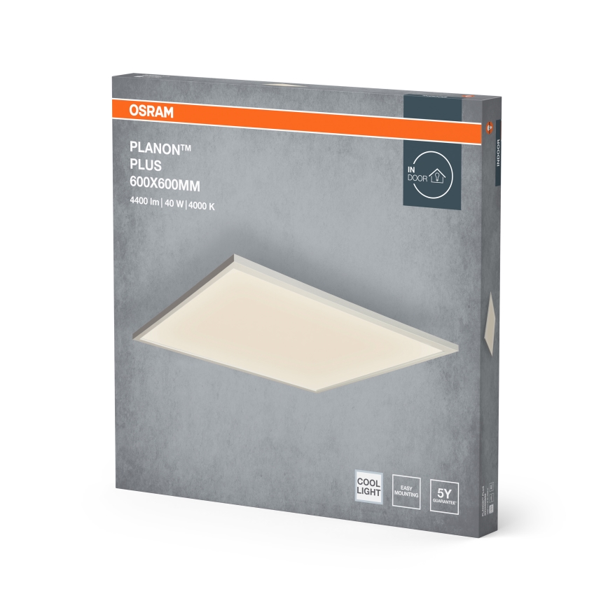 Osram - Prisadený LED panel PLANON LED/40W/230V 4000K 60x60 cm biela