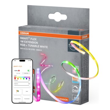 Osram - RGB+TW stmievateľný LED pás SMART+ FLEX 1m LED/3,4W/230V 2700-6500K Wi-Fi