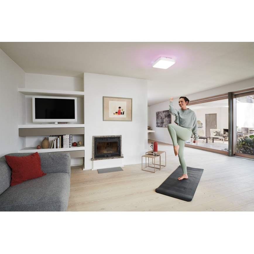 Osram - LED RGBW Stmievateľné stropné svietidlo SMART+ ORBIS LED/28W/230V 35x35 cm 2700-6500K Wi-Fi