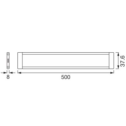 Osram - Rozširujúca sada stmievateľného LED osvetlenia pod linku LED/8W/24/230V 2700-6500K Wi-Fi biela