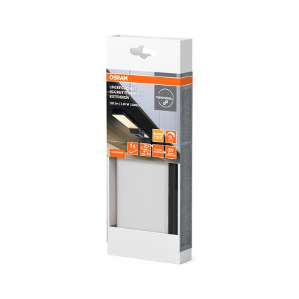Osram - Rozširujúca sada pre LED svietidlo pod linku UNDERCABINET LED/3,85W/36V 3000K 8,1x17,9 cm čierna