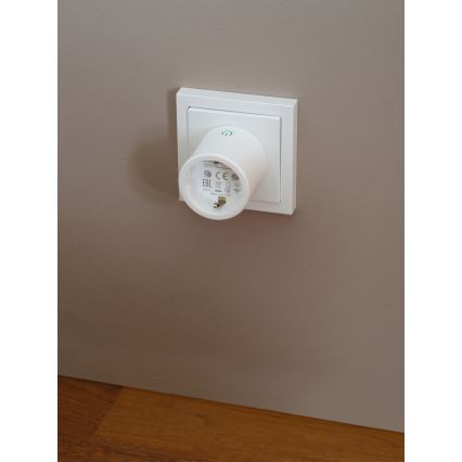 Osram - SADA 2x Inteligentná zásuvka SMART+ MATTER SCHUKO 2300W/230V/10A Wi-Fi biela