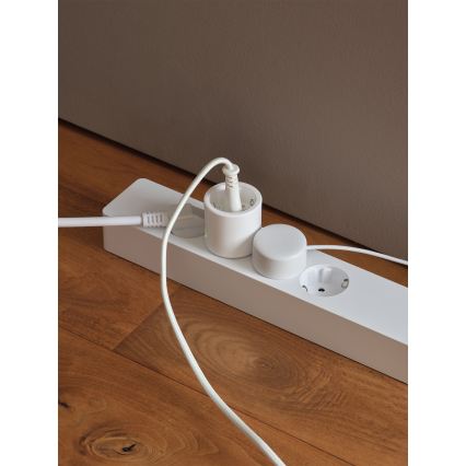 Osram - SADA 2x Inteligentná zásuvka SMART+ MATTER SCHUKO 2300W/230V/10A Wi-Fi biela