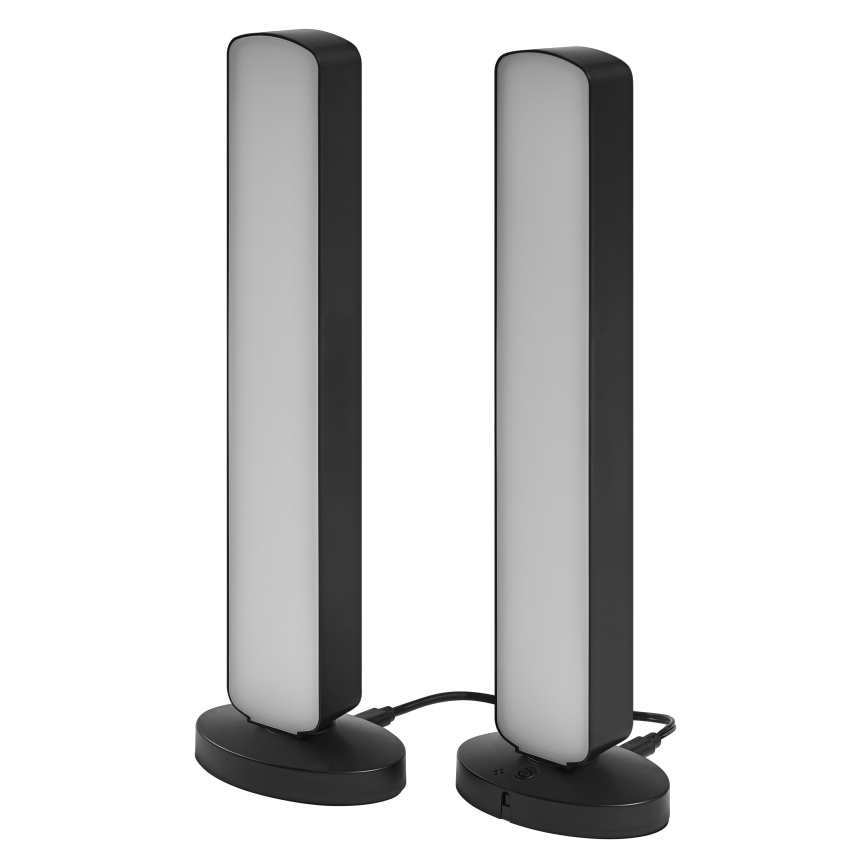 Osram - Sada 2x LED RGBW stmievateľná stolová lampa MOOD LIGHT LED/4W/230V 2700-6500K Wi-Fi + diaľkové ovládanie