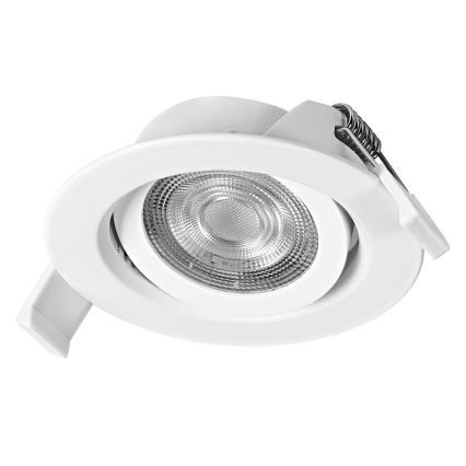 Osram - Sada 3 ks stmievateľných podhľadových svietidiel SPOT LED/4,9W/230V 2700K, priemer 8,7 cm, biela
