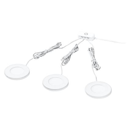 Osram - SADA 3x LED podskrinkové svietidlo UNDERCABINET LED/8,5W/230V 3000K biela