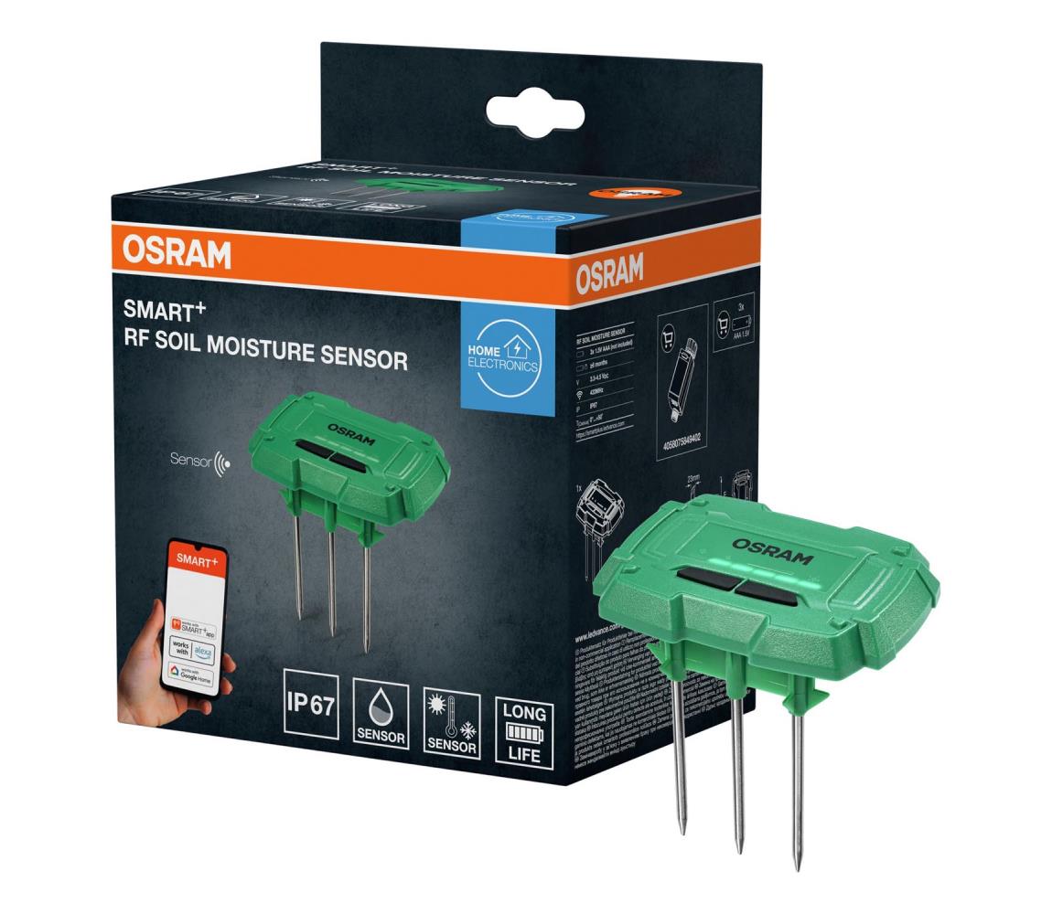 Osram - Senzor vlhkosti pôdy a teploty SMART+ 3xAAA IP67 Wi-Fi 4058075849426