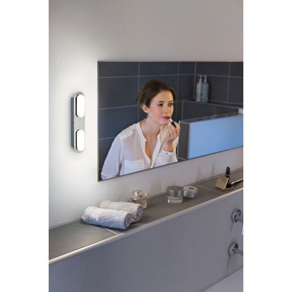 Osram - LED Stmievateľné kúpeľňové nástenné svietidlo SMART+ DUPLO LED/15W/230V 3000-6500K IP44 Wi-Fi