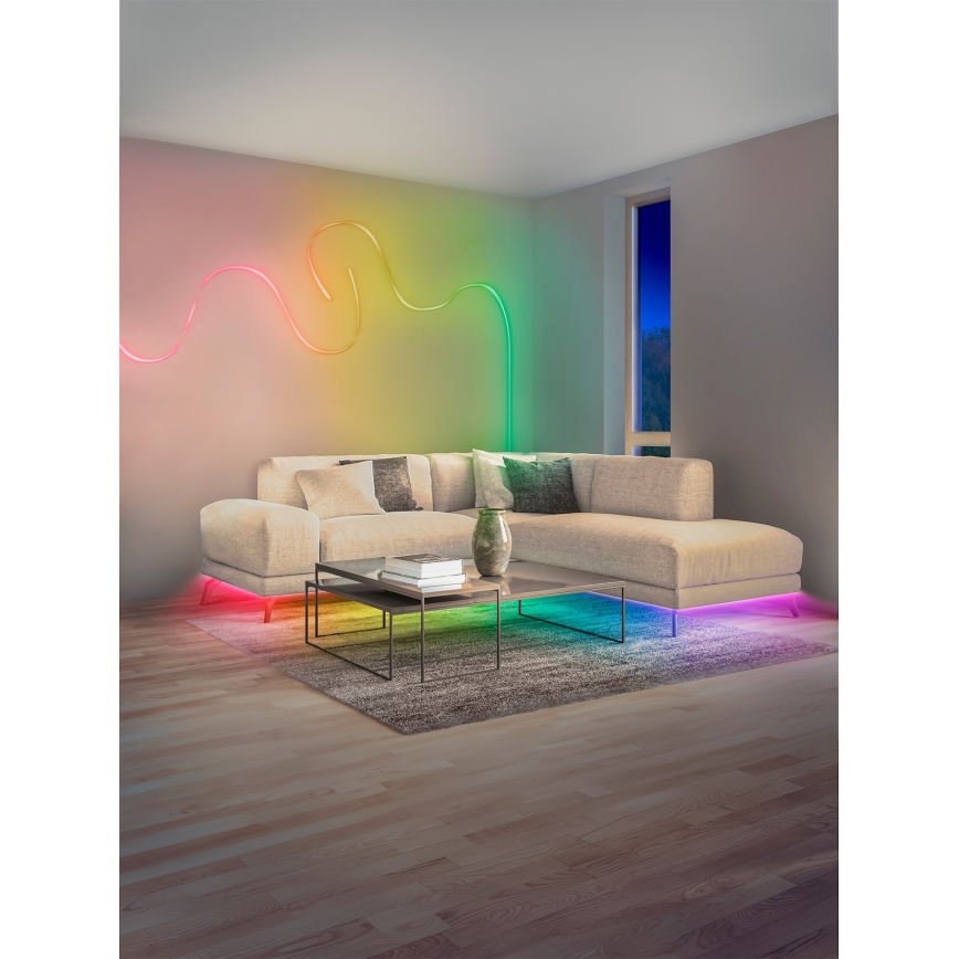 Osram - LED RGBW stmievateľný vonkajší pásik SMART+ MAGIC 5 m LED/21W/230V IP44 Wi-Fi + diaľkové ovládanie