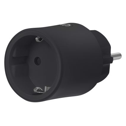 Osram - SMART+ SCHUKO inteligentná zásuvka 2300W/230V/10A čierna