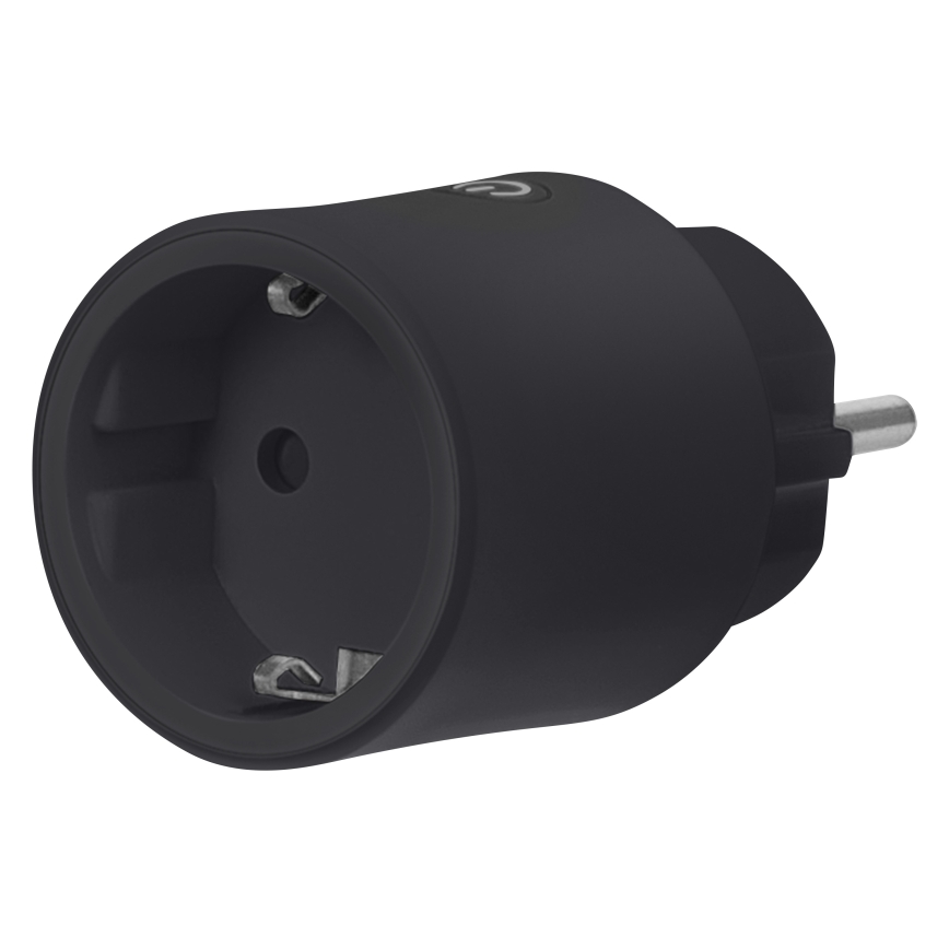 Osram - SMART+ SCHUKO inteligentná zásuvka 2300W/230V/10A čierna