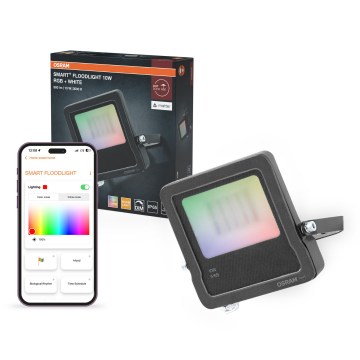 Osram - SMART+ stmievateľný vonkajší LED reflektor RGBW 10W/230V IP65 Wi‑Fi