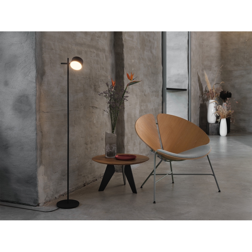 Osram - LED Stmievaná dotyková stojacia lampa DECOR KYOTO LED/12W/230V CRI 90 čierna