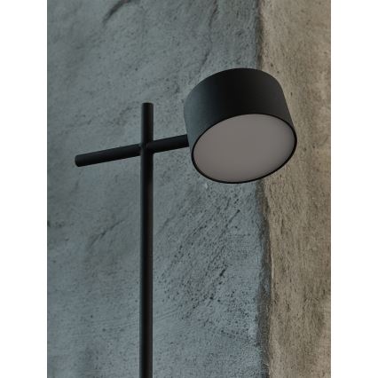 Osram - LED Stmievaná dotyková stojacia lampa DECOR KYOTO LED/12W/230V CRI 90 čierna