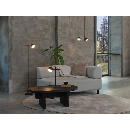 Osram - LED Stmievaná dotyková stojacia lampa DECOR KYOTO LED/12W/230V CRI 90 čierna