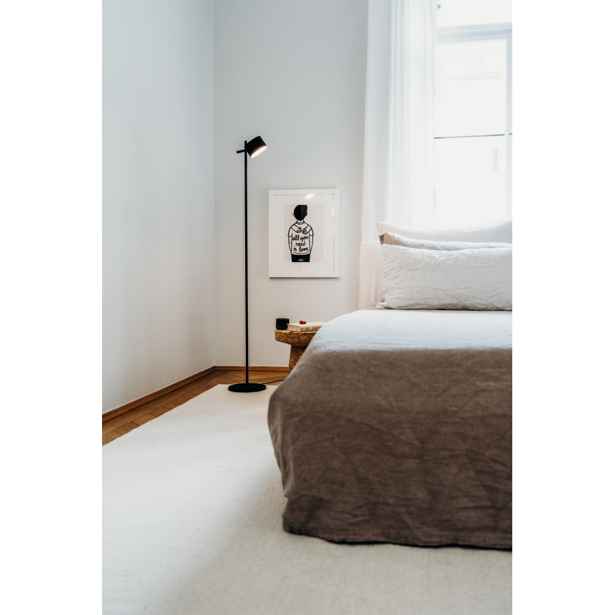 Osram - LED Stmievaná dotyková stojacia lampa DECOR KYOTO LED/12W/230V CRI 90 čierna