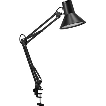 Osram - Stlmiteľná LED stolná lampa s klipom OFFICE LINE LED/9W/230V 3000K čierna