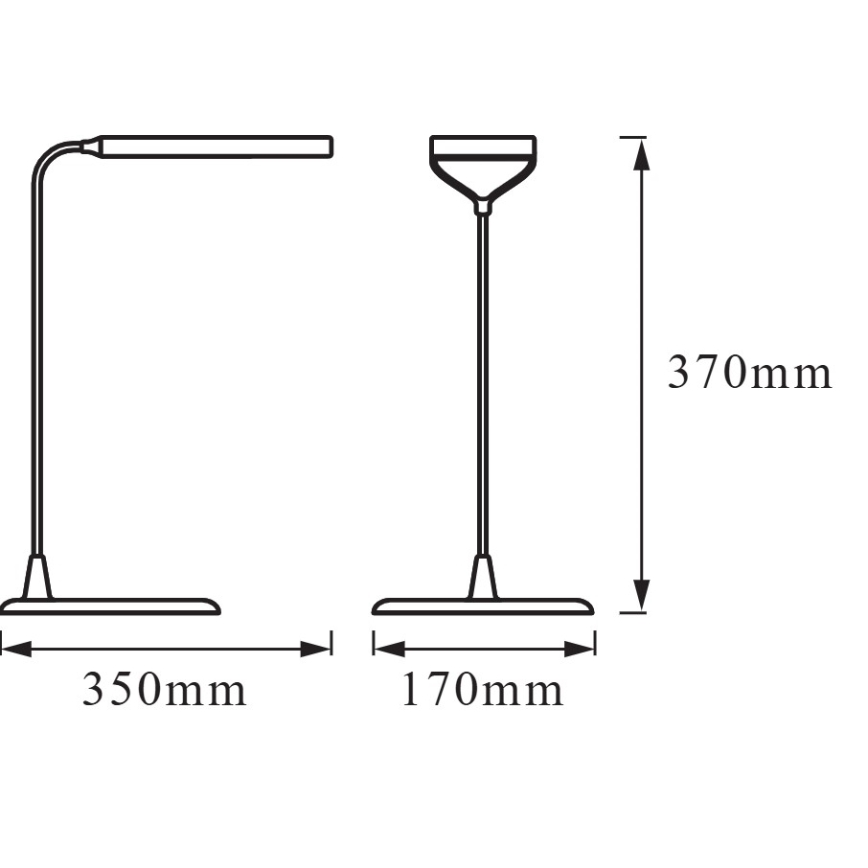 Osram - stmievateľná LED stolná lampa PANAN LED/5W/5V