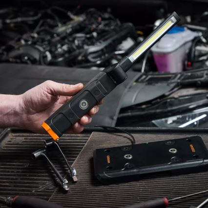 Osram - LED stmievateľná nabíjateľná baterka LEDINSPECT WIRE-FREE SLIM 600 LED/5W/3,7V IP54