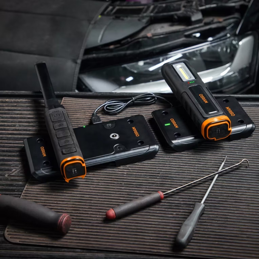 Osram - LED stmievateľná nabíjateľná baterka LEDINSPECT WIRE-FREE SLIM 600 LED/5W/3,7V IP54